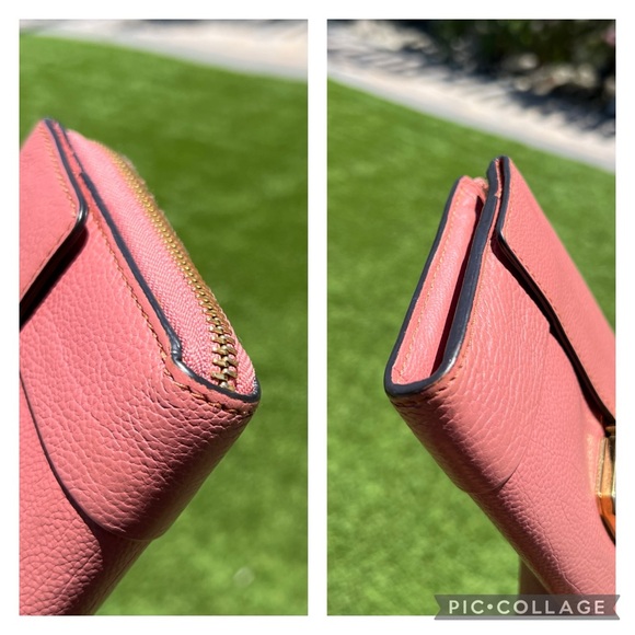 CHLOE Elise Leather Long Wallet 💯 Authentic EUC - Picture 4 of 16